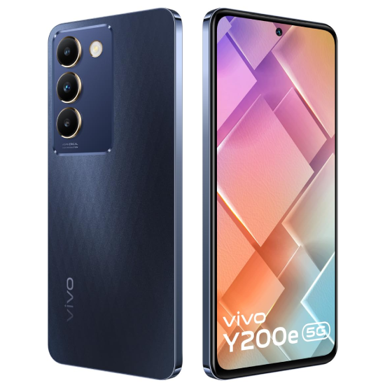 Vivo Y200e 5G (Black Diamond, 8GB RAM, 128GB Storage)